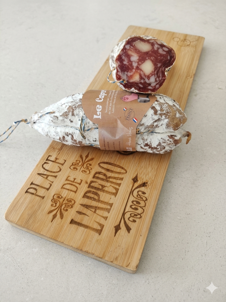 Le Caprin : Un Cœur Fondant de Tomme de Chèvre au Lait Cru