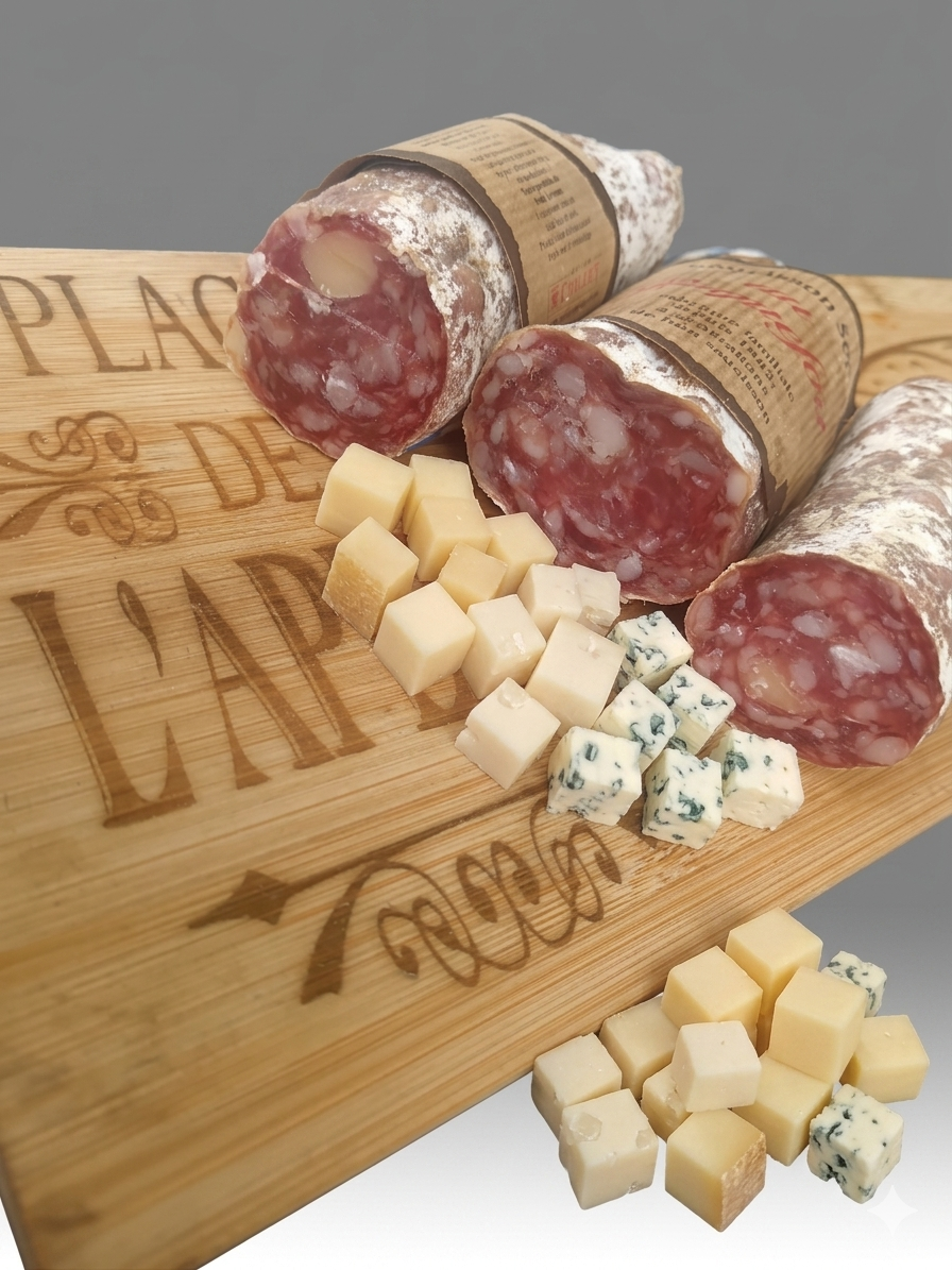 🐷 Saucisson Sec au Comté (Le Vrai !) 🧀